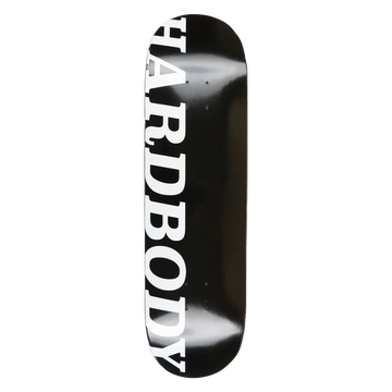 Hardbody Classic Logo Deck - (Black/White)