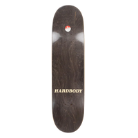 Hardbody Classic Logo Deck - (Black/White)