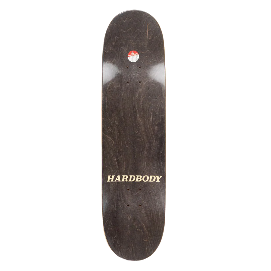 Hardbody Classic Logo Deck - (Black/White)