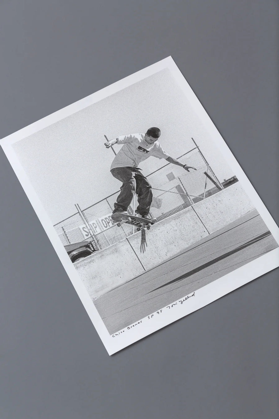 1995 Tobin Yelland x Chico Photo Deck and 11x14 Print