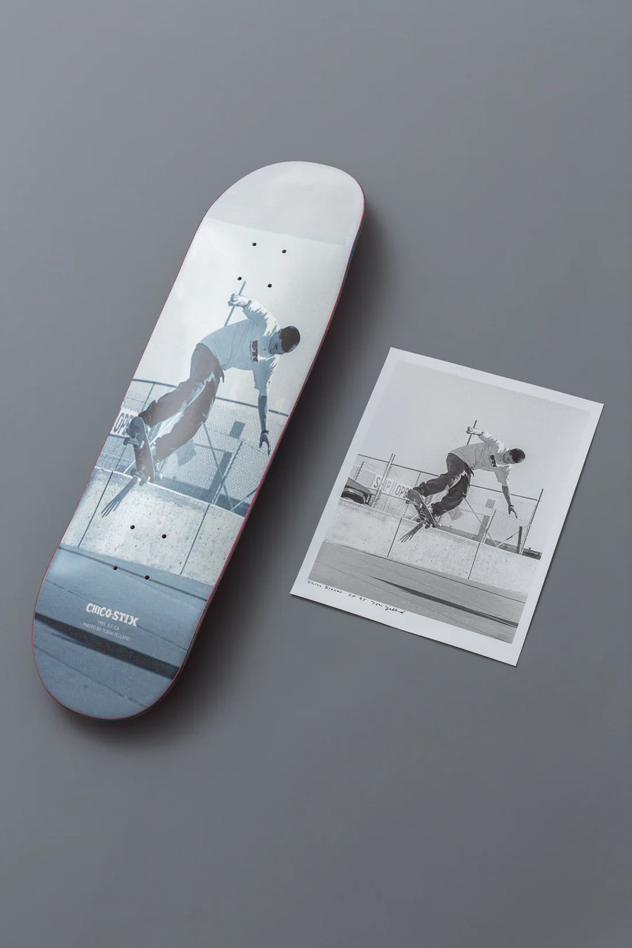 1995 Tobin Yelland x Chico Photo Deck and 11x14 Print