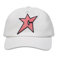 Carpet Company C-Star Leather Hat (White)